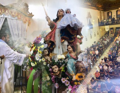 Nossa Senhora dos Anjos é celebrada em Penedo, renovando o amor a uma devoção mariana histórica na cidade