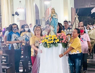 Paróquia Imaculada Conceição em Pesqueira celebra sua padroeira