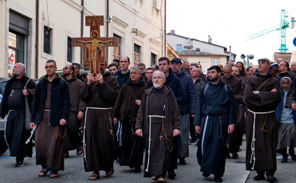 A pé no Vale do Rieti. Os franciscanos inauguram os oitocentos anos dos franciscanos